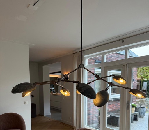 101 Copenhagen Drop Chandelier Mini Oxidized