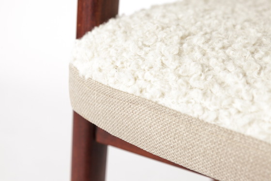Image 1 of 1 of 4 Vintage Armchair by Slagelse – 1960s Swedish Design, Beech Wood & Wool Upholstery