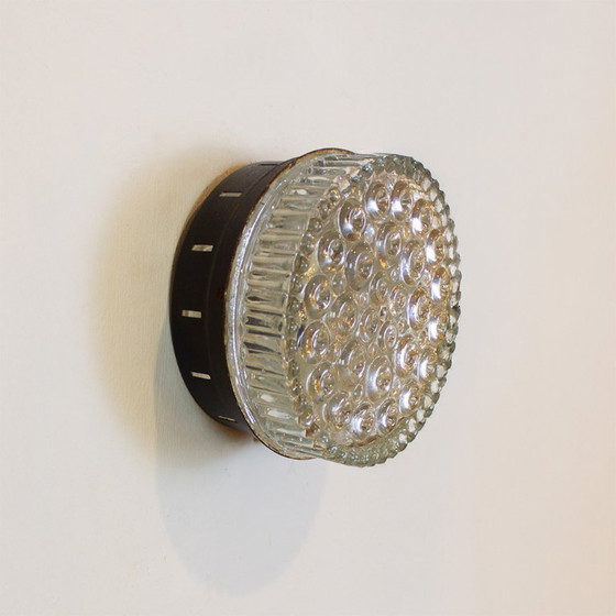 Image 1 of Lampada da parete rotonda vintage anni '70