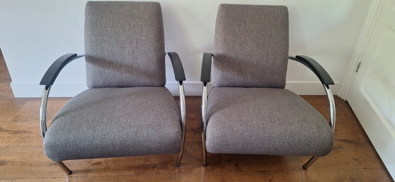 Image 1 of Gelderland armchair 5470 design Jan des Bouvrie as new 2x