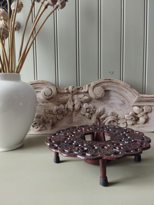 Silea gietijzeren voedselwarmer of theepotwarmer