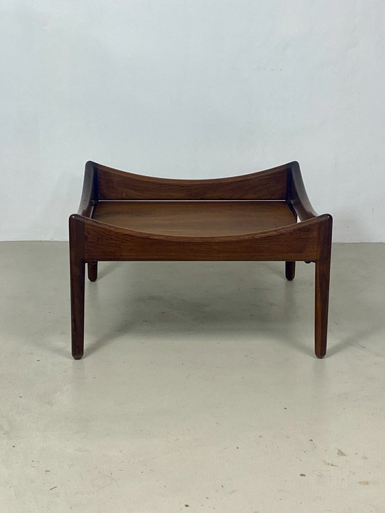 Image 1 of Couchtisch aus den 60er Jahren, aus Palisander – Design Kristian Vedel für Søren Willadsen.