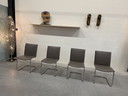 4 Leolux Freyr dining chair Wapiti Triel