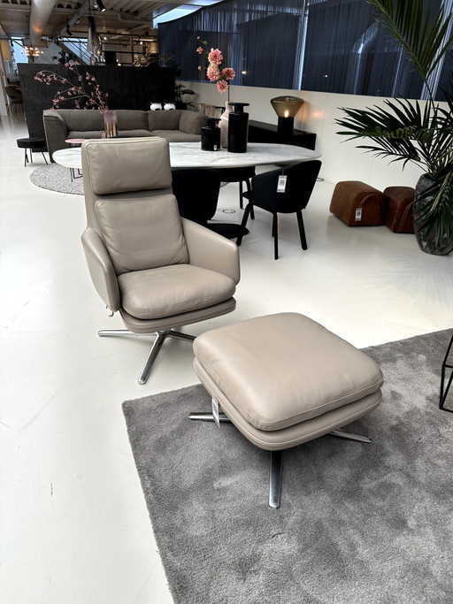 Vitra Grand Relax + Puf (Vitra Otomana)