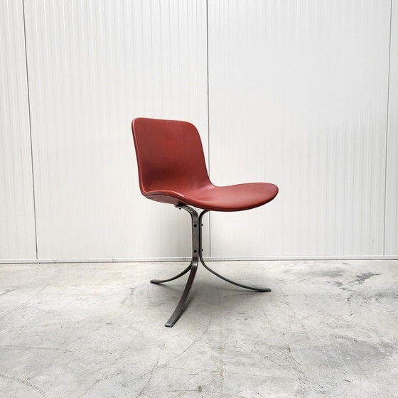 Image 1 of 6X Poul Kjaerholm Pk9 Chaise Par Fritz Hansen