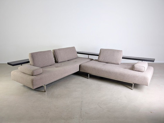 Image 1 of Sofá esquinero original Rolf Benz Dono 6100 Couch Design Sofá Tela