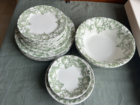 Image 1 of Bellissimo servizio da tavola Wood & Sons da 27 pezzi - Frutta Verde