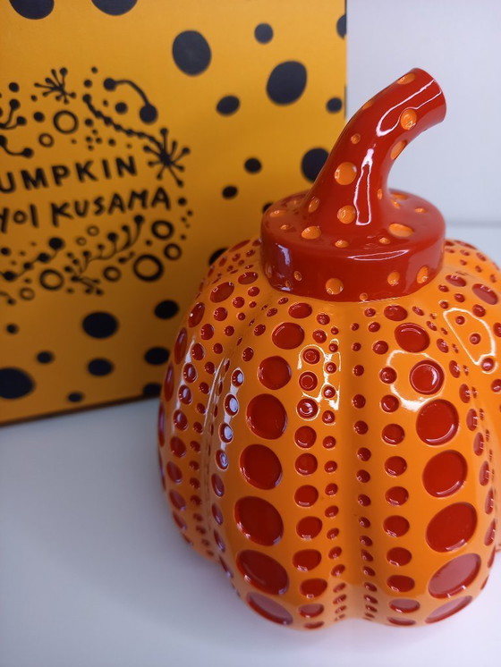 Image 1 of Kürbis YAYOI KUSAMA Polkadot Orange/Rot