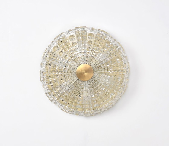 Image 1 of Carl Fagerlund plafondlamp, Orrefors/Lyfa 1960s