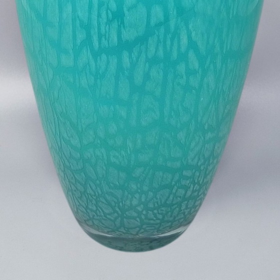 Image 1 of Exquisite, handgefertigte Murano-Vase aus den 1970er Jahren von V.A.M. aus Muranoglas. Hergestellt in Italien.