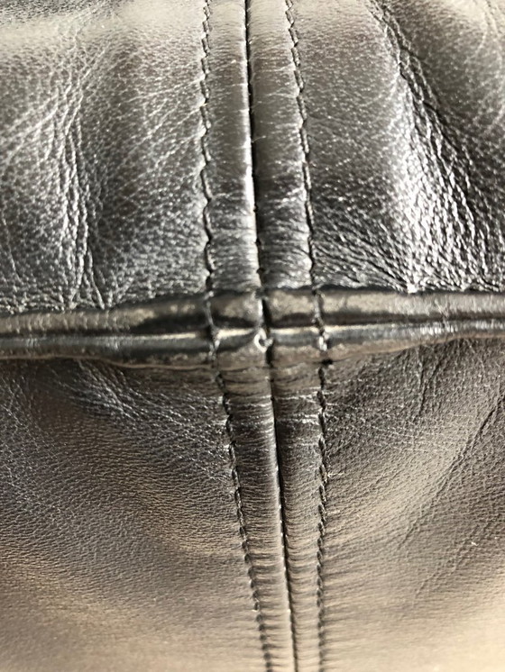 Image 1 of Chaise longue Gelderland 4800 Henk Vos in pelle nera