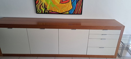 Pastoe dressoir L160 Jubileum - kersenhout met wit