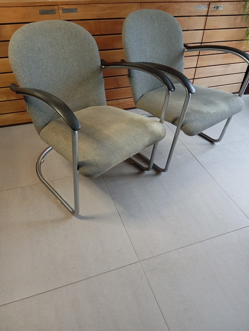 2X Gispen vintage Fauteuil Model 414