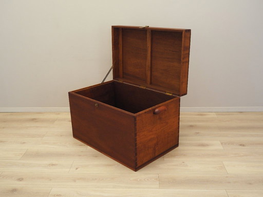 Coffre en teck, design scandinave, années 1960, production : Danemark