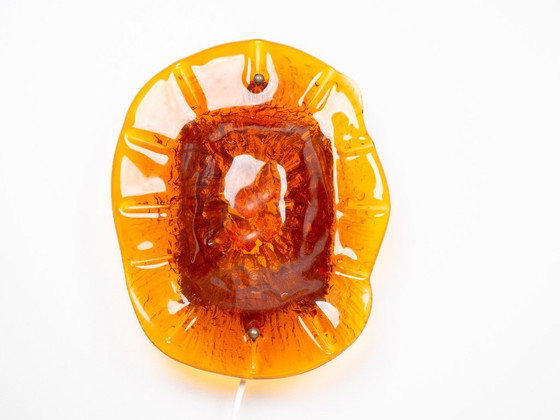 Image 1 of Par de apliques daneses con medallón de Vitrika, años 60