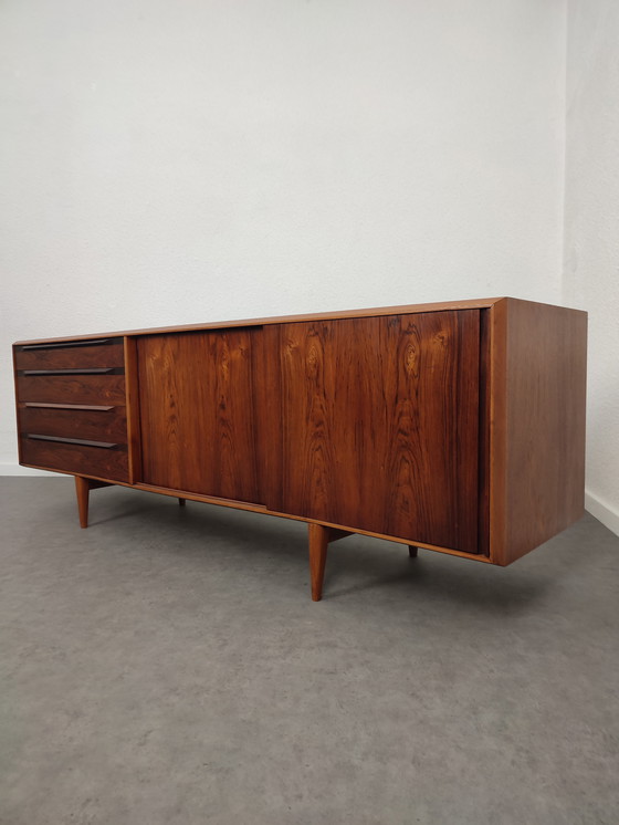 Image 1 of Ib Kofod Larsen 50's rosewood + teak sideboard 