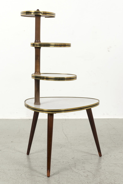 Vintage plant table