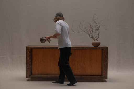 Early 20th Century Sideboard in the Manner of De Coene