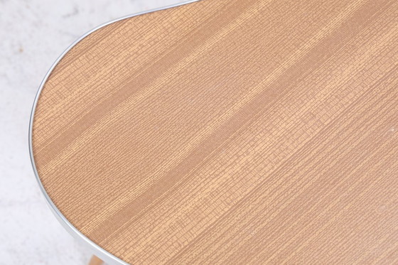 Image 1 of Vintage niervormige tafel | Mid Century bloementafel | Bijzettafels jaren 60 #07-39