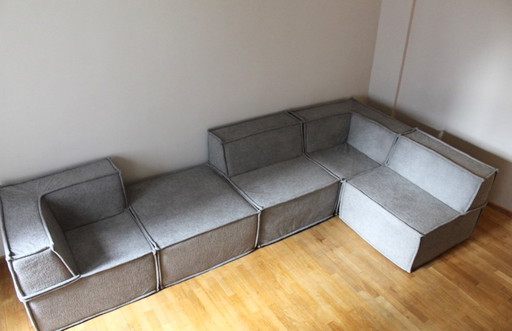 NEU Modulaire bank, vintage design uit het midden van de vorige eeuw, chaise longue