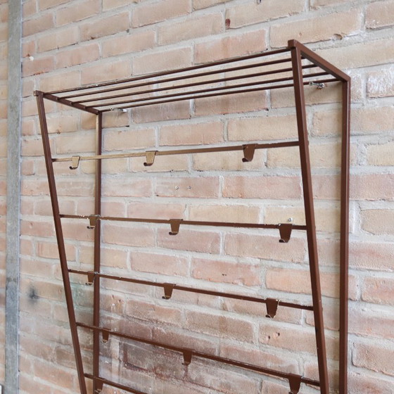 Image 1 of Vintage design Coen de Vries Kapstok jaren 50 toonlader pilastro