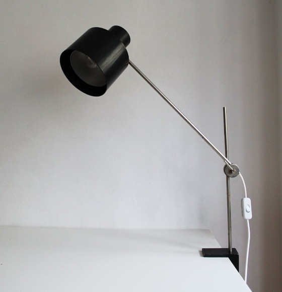 Image 1 of Lampada da tavolo “Commissar” degli anni '60 di Jan Suchan Elektrosvit Nové Zámky, Cecoslovacchia