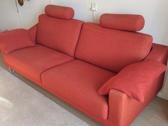 Image 1 of Leolux Antonia sofa with matching pouffe