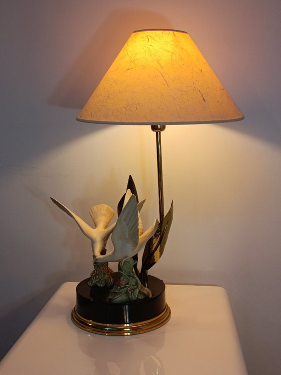 Image 1 of Lámpara de mesa decorativa, Italia, década de 1970.