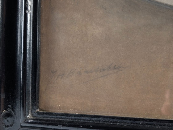 Still Life II - Dutch Pastel Drawing by Johan Hendrik Baartscheer, Early 20th Century – Paintings & Drawings (photo 3 of 9)