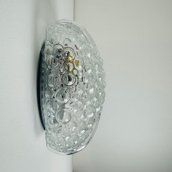 Antieke vintage wandlamp van bubbelglas – Wandlampen (photo 8 of 10)