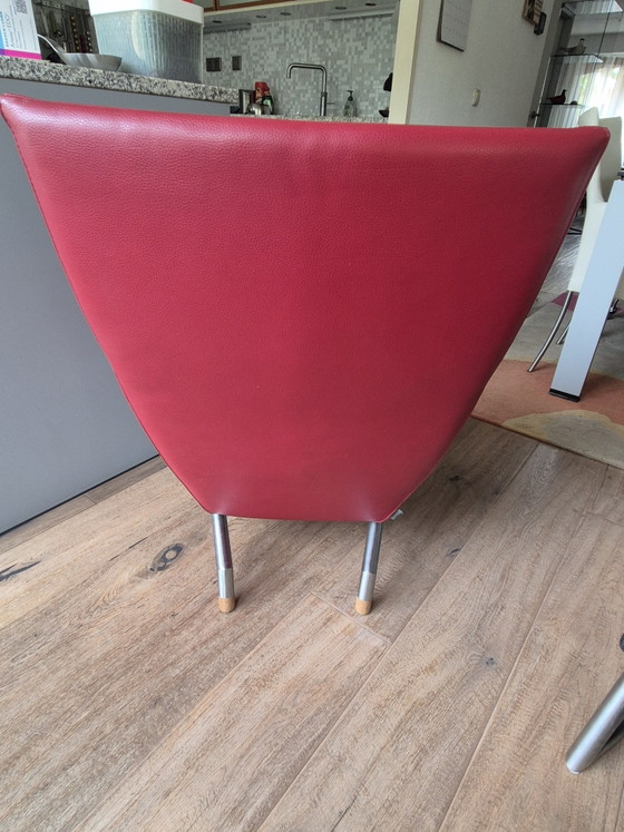 Wegens verhuizing Label fauteuil perfecte staat te koop – Label Van den Berg, Leather (photo 2 of 7)
