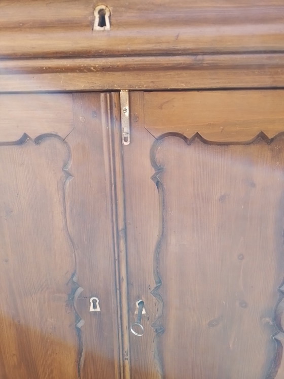 Image 1 of Magnifique meuble Biedermeier patiné