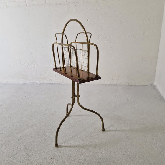 Image 1 of Antique super nice rotating magazine rack