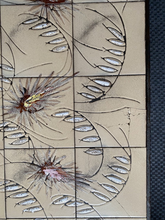 Image 1 of Vallauris la Roue coffee table (damaged)