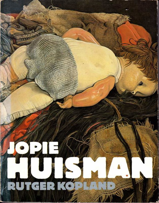 "The rag doll" book about Jopie Huisman, by Rutger Kopland, signed