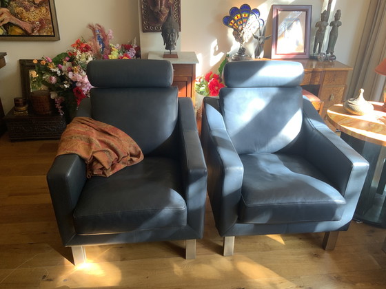 Image 1 of Leolux Antonia deluxe 3-seater complete set