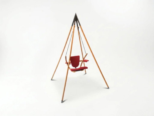 HÅG Swing – Red fabric | Peter Opsvik