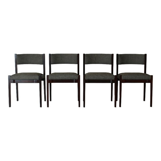 Image 1 of 4x sedie mod.102 di gianfranco frattini per cassina, italia, 1960