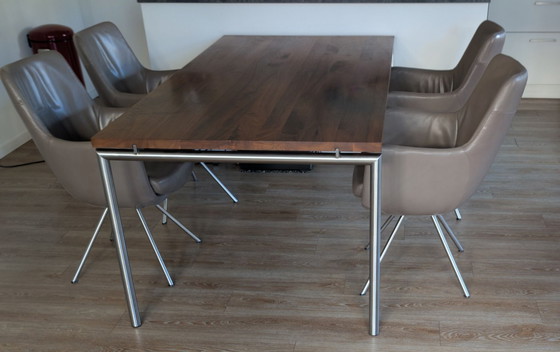 Image 1 of 4 x Gealux Miami dining chair, leather