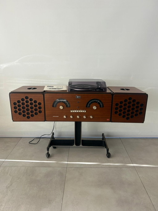 Radiofonografo RR126 van Achille en Pier Giacomo Castiglioni voor Brionvega, jaren '60