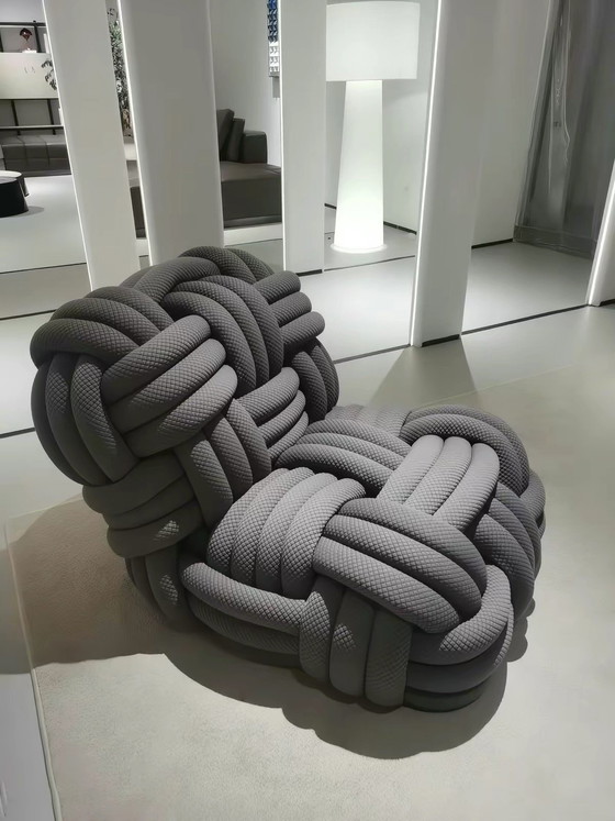 Image 1 of "Knitty Lounge" fauteuil - Ontwerp Nika Zupanc