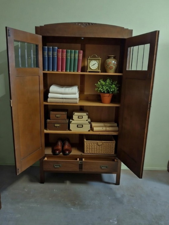 Image 1 of Kleiderschrank im Art-Deco-Stil, Vitrine, Anrichte, Wäscheschrank