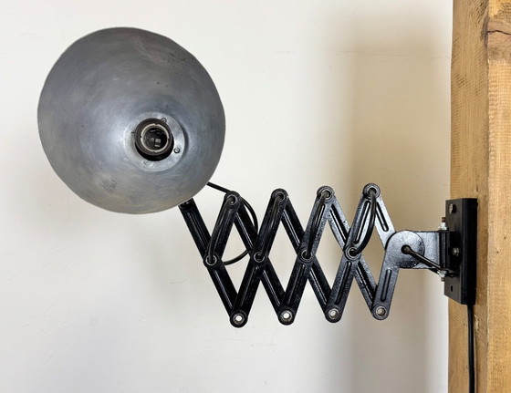 Image 1 of Industriële Midcentury Schaar Wandlamp, Jaren 50