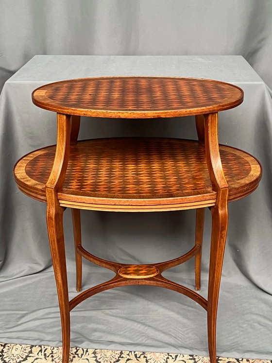 Victoriaanse serveertafel – Bijzettafels, Wood (photo 2 of 7)