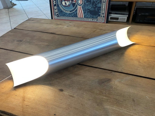 Applique lampe n1 Applique Fuga XXL 60cm Aluminium Raak Komulainen 1970 vintage