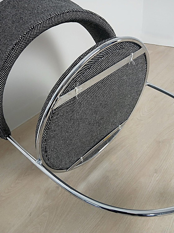 2 X Arne Dahléns Voor Dalum – Eetkamerstoelen, Chrome (photo 13 of 15)