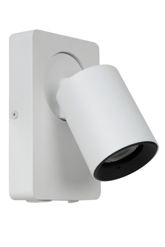 Lucide Nigel Bedside/Wall Lamp – LED – CCT – USB – White – Wall lights, Aluminium (photo 2 of 4)
