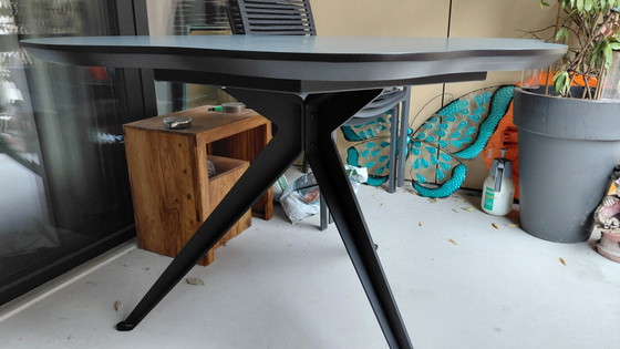 Image 1 of For sale Cloud round table with Fenix ​​top by Kas020 color Verde Comodoro 0750