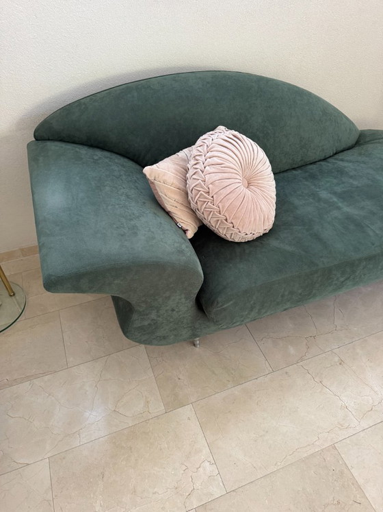 Chaise longue verde scuro Deve andare via velocemente – Montel, Metallo, Tessile (photo 2 of 5)