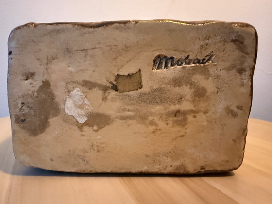 Image 1 of Set van 3 Mobach Utrecht Studio aardewerk vazen ​​(jaren 1960)